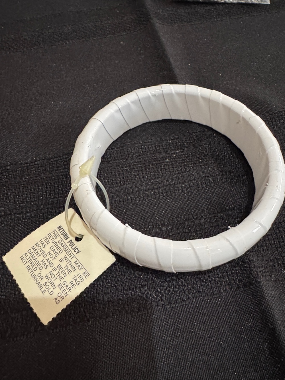 Vintage White Wrapped Decorative Bracelet